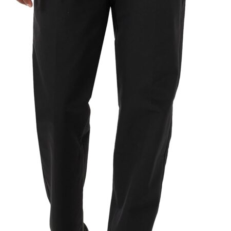 Men's  Stretch Relaxed Fit Flat Front Pant
