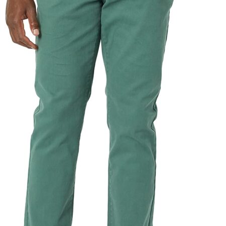 Men's Athletic-Fit Pants, 5-Pocket Stretch Twill Work, Big & Tall