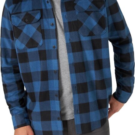 Men's Long Sleeve Heavyweight Fleece Shirt